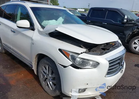 2014 Infiniti Qx60 из США, поврежденный, VIN 5N1AL0MN0EC552262